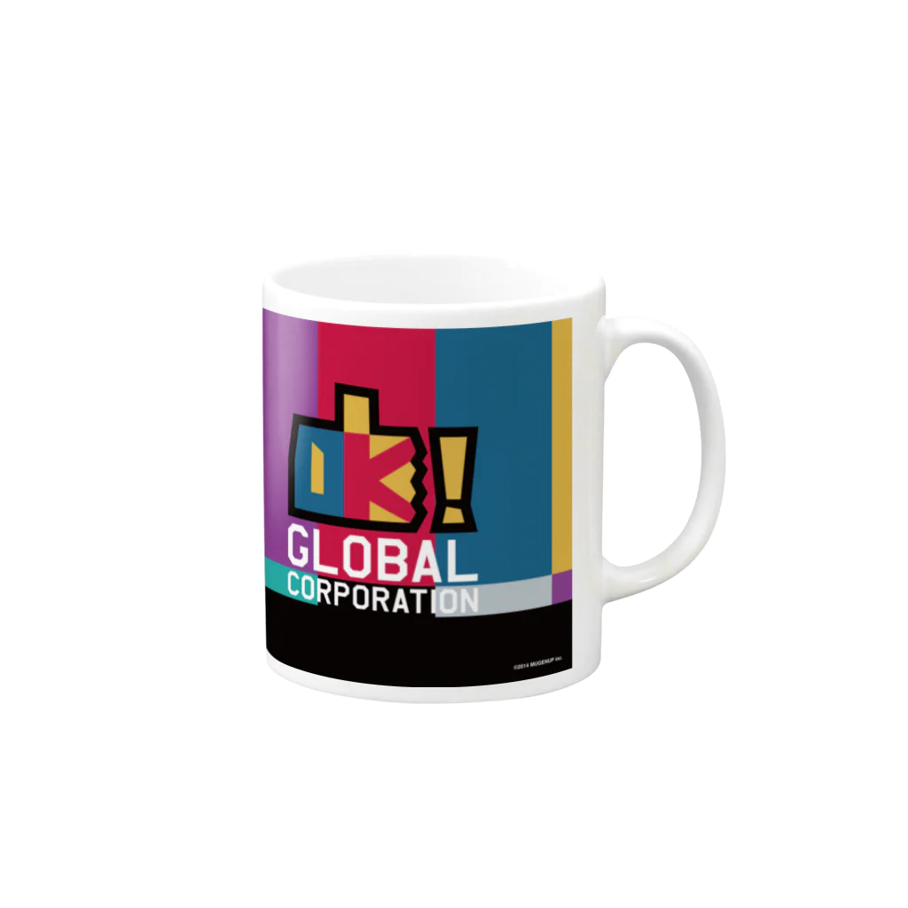 OK_GLOBAL_SHOPPINGのOK!GLOBAL マグカーーーップ!!! Mug :right side of the handle