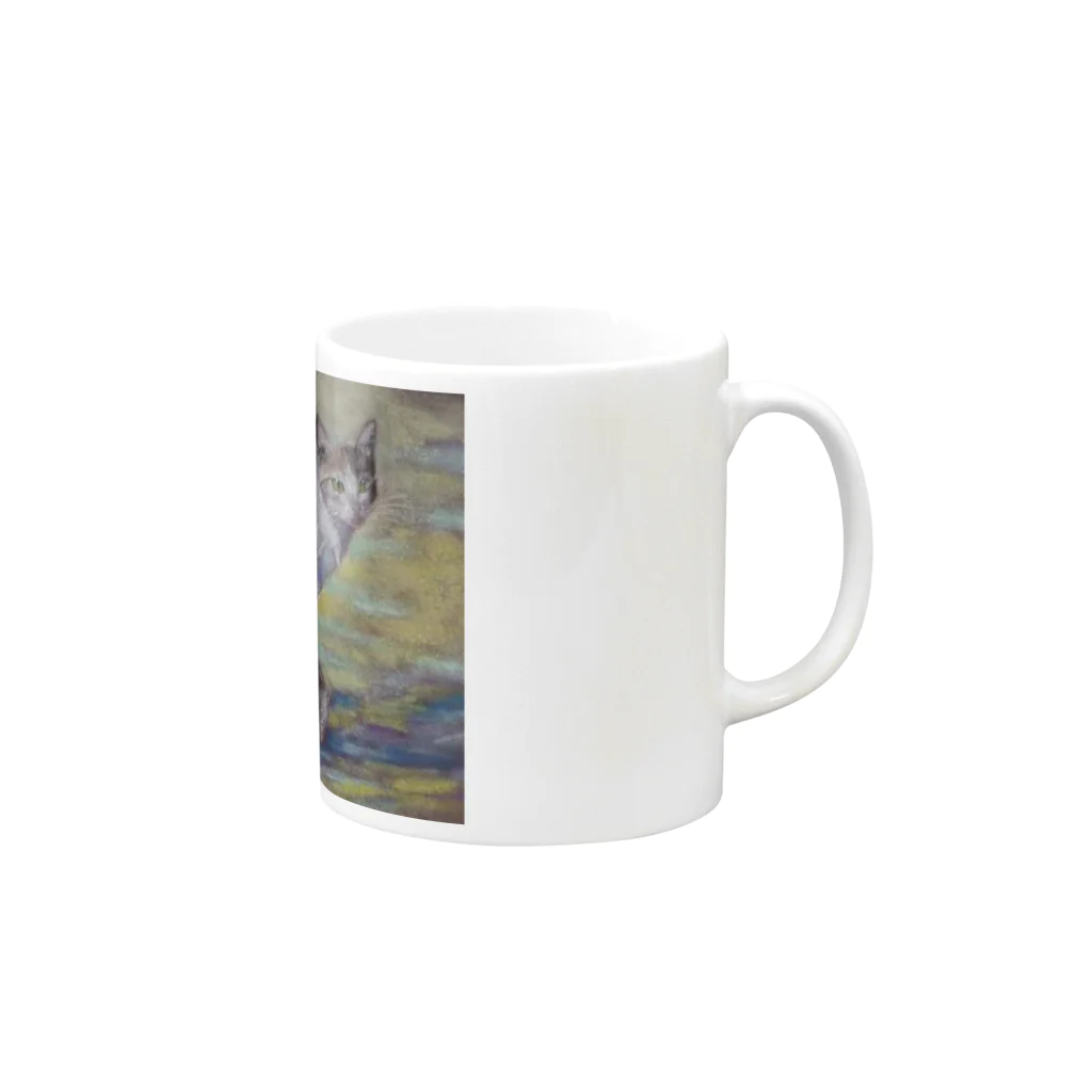 yamapiのyamapi Mug :right side of the handle