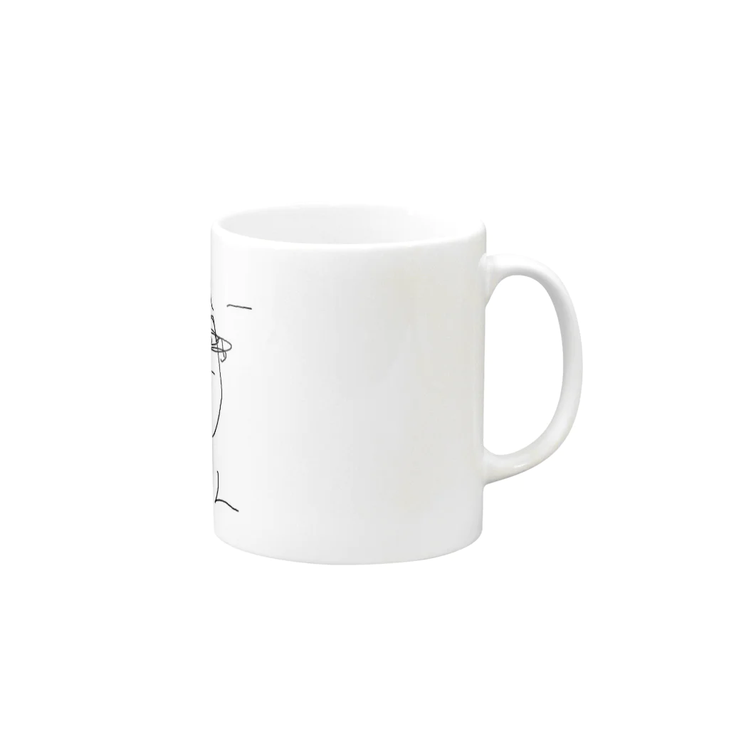 せくし～かなんのせくし～かなん Mug :right side of the handle