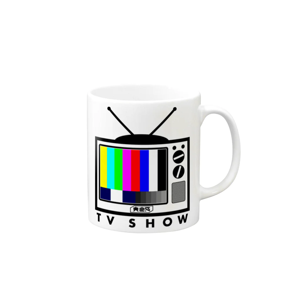 ░▒▓ＳＭＩＲＫＷＯＲＭ▓▒░のTV SHOW Mug :right side of the handle