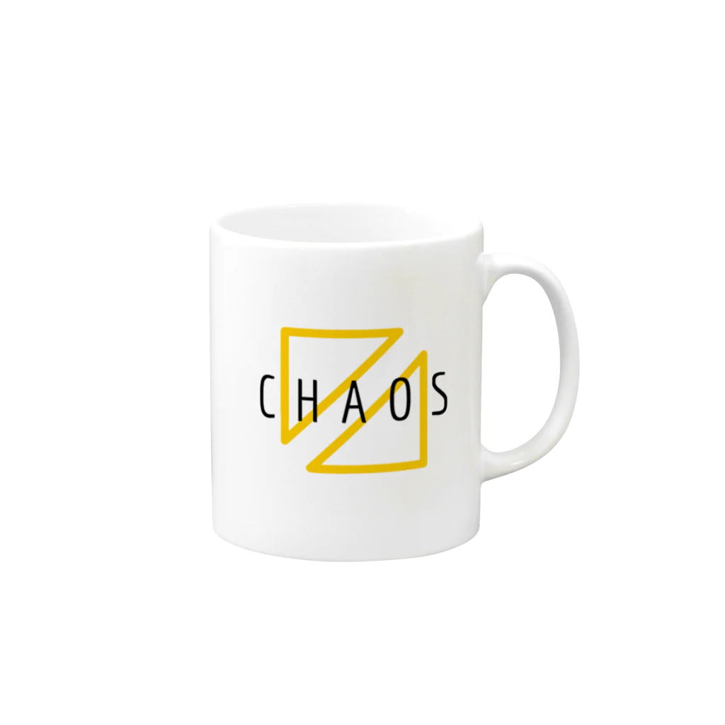 MIYAのCHAOS マグカップの取っ手の右面