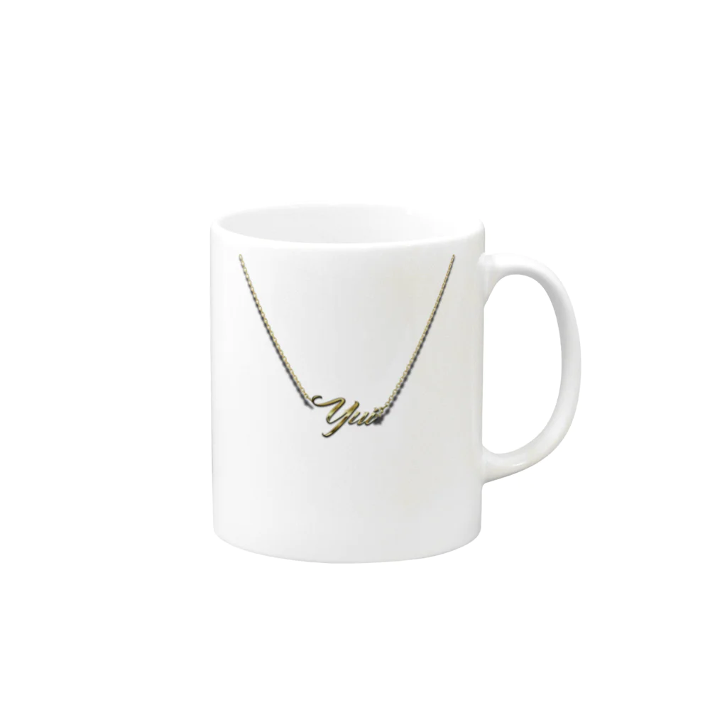 gashaのYui Mug :right side of the handle