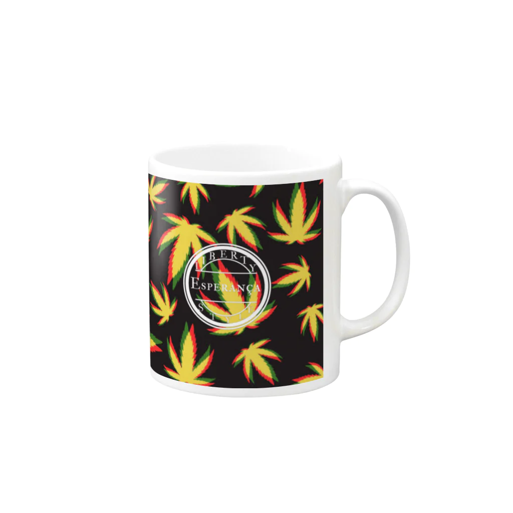 ganja manのChill Mug :right side of the handle