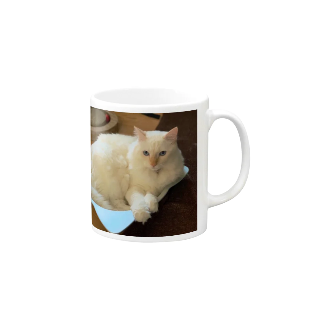 oki_0708の高貴な猫 Mug :right side of the handle