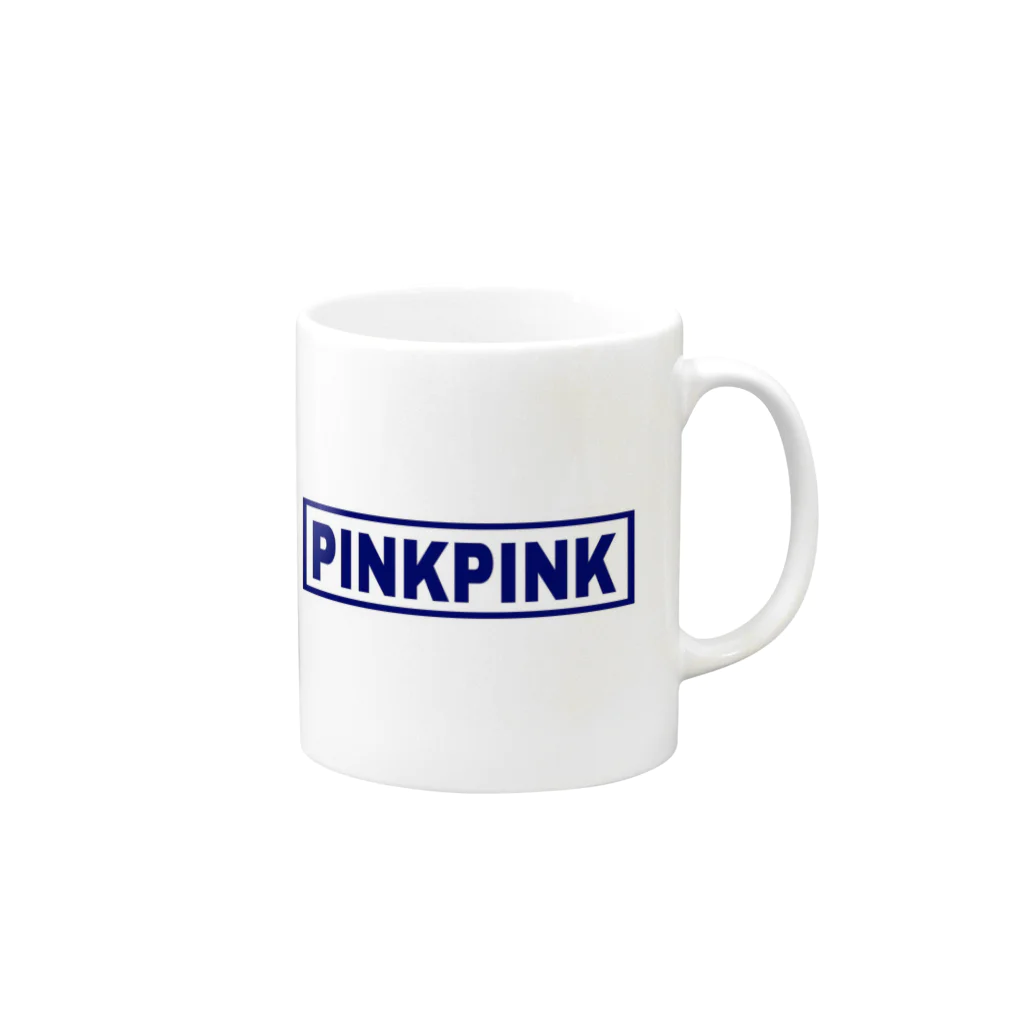 Kassy.のPINKPINK   Mug :right side of the handle