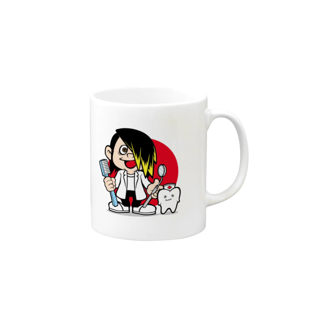 魅惑のまさと先生のまさと先生 Mug :right side of the handle