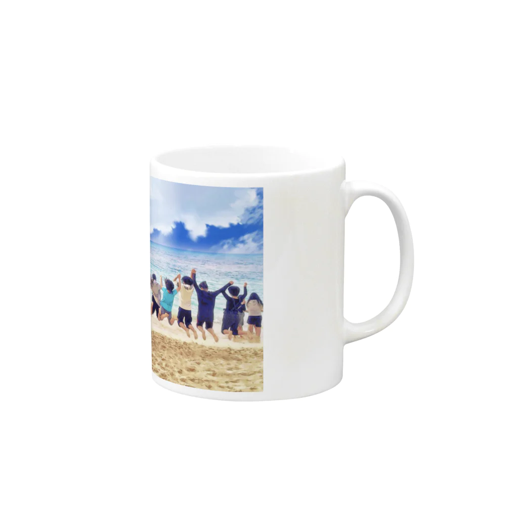 2nanina7の修学旅行 Mug :right side of the handle