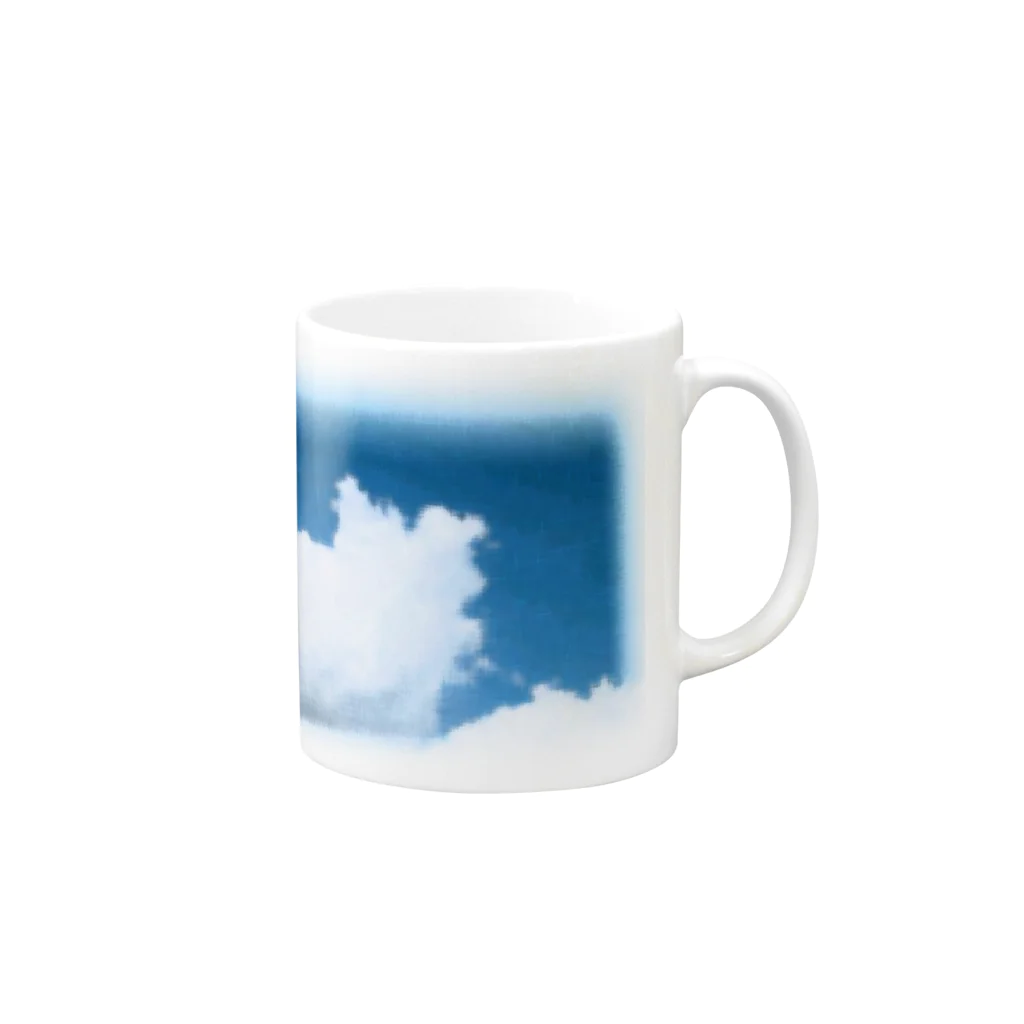 ぴあすの夏の空 Mug :right side of the handle