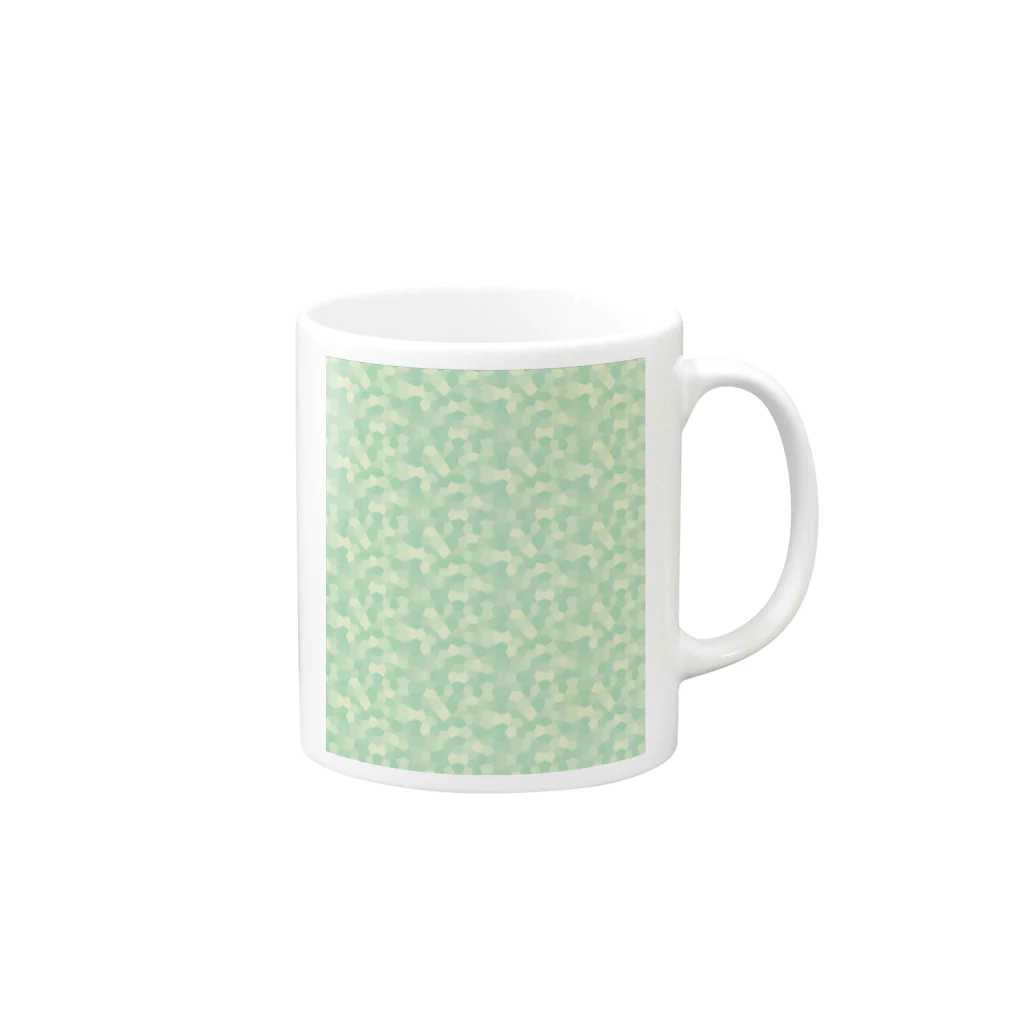 gallty_ayumiのＧＲＥＥＮＮＥＳＳ Mug :right side of the handle