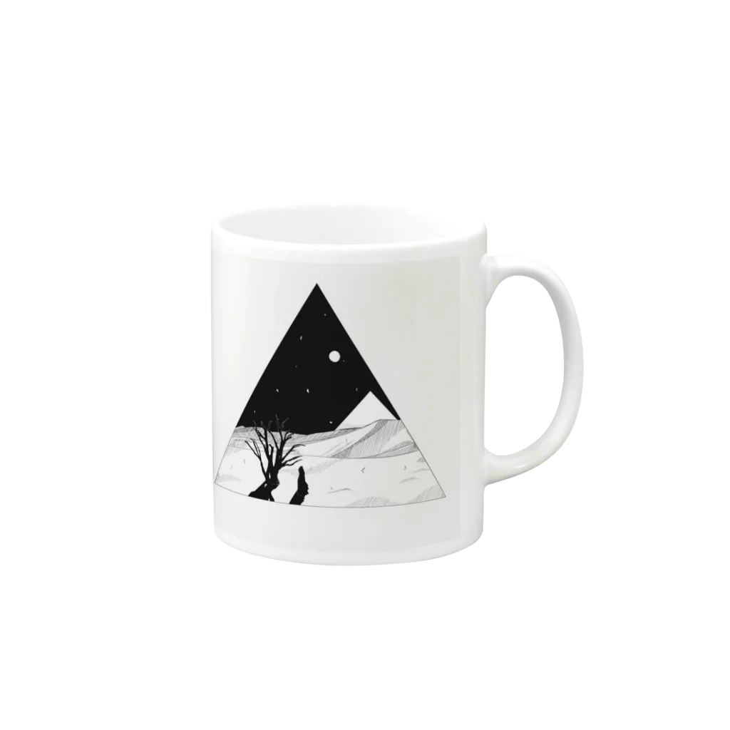 Coroichi999illustrationのCoroichi999illustration Mug :right side of the handle