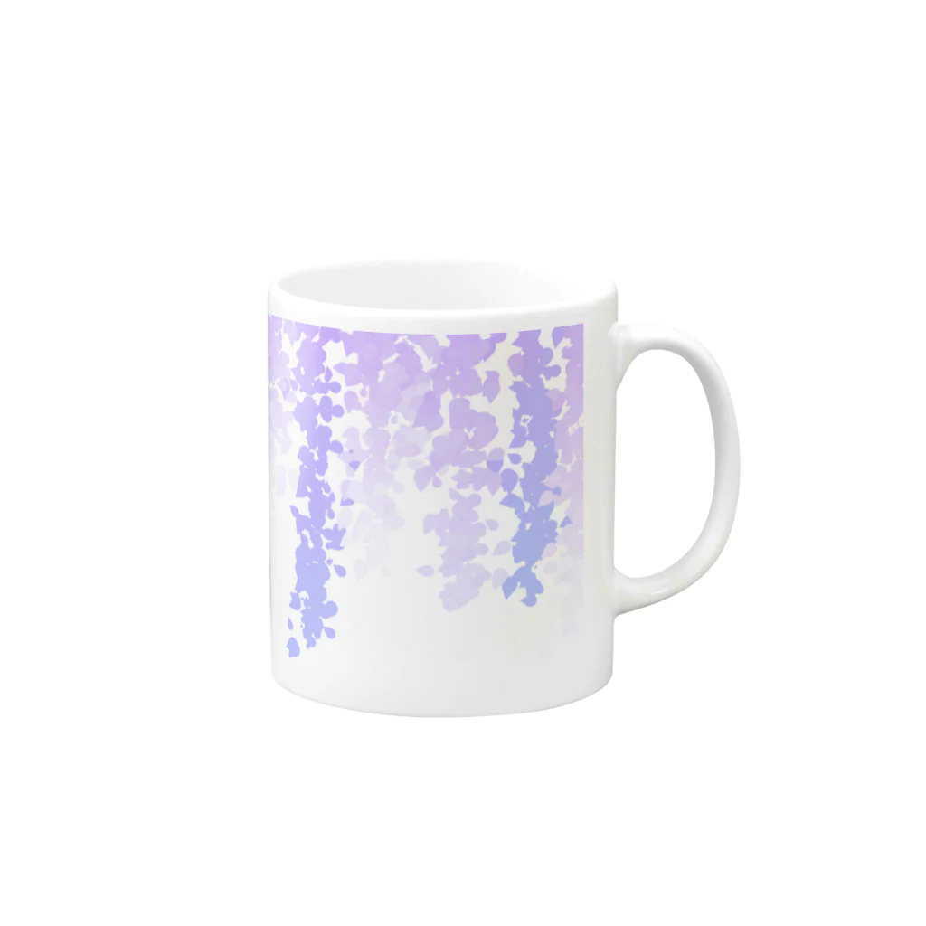 Fantasy Partyの藤 Mug :right side of the handle