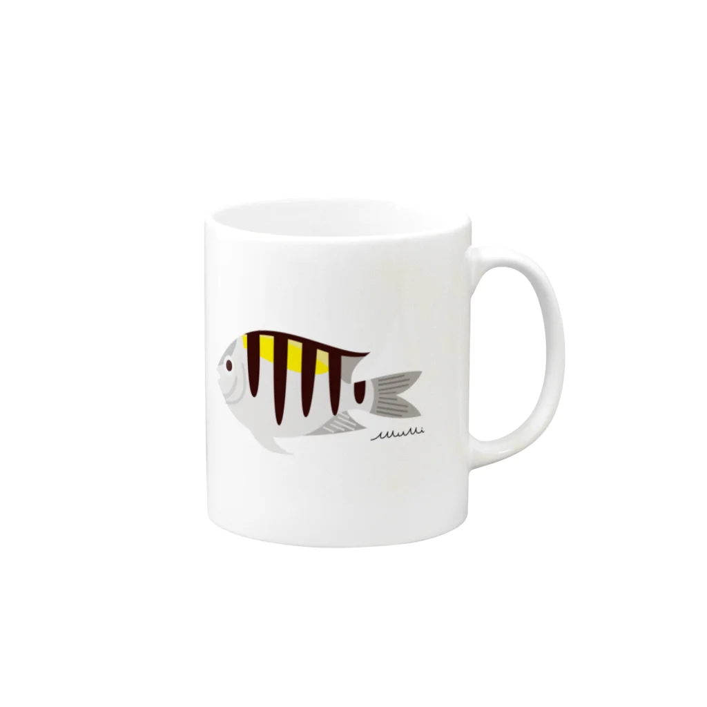 Astrio SUZURI店のオヤビッチャちゃん Mug :right side of the handle