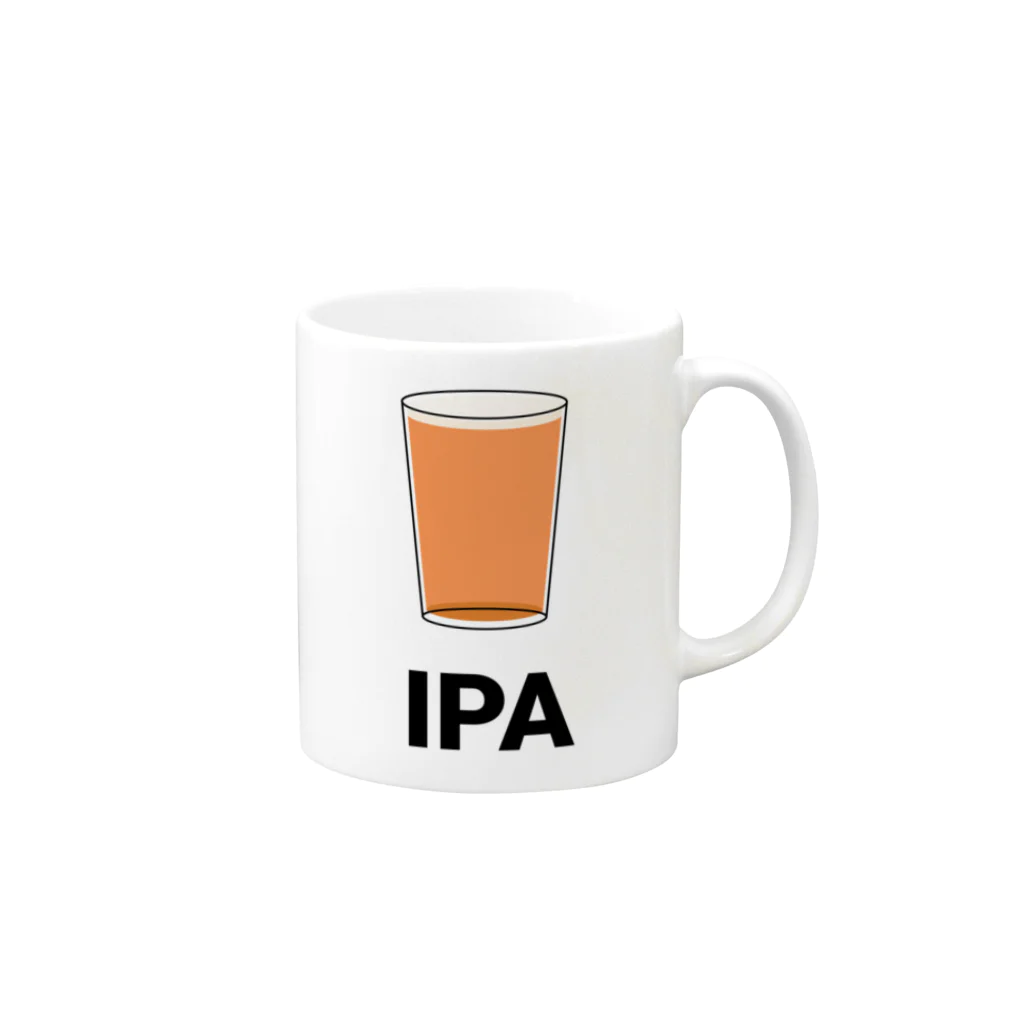 shuheiのIPA - インディアペールエール Mug :right side of the handle