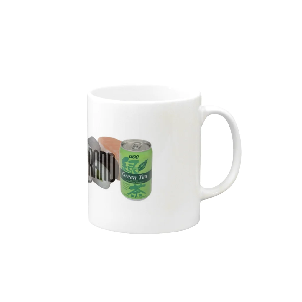 DNA BRANDのDNA BRAND Japanese寿司 Mug :right side of the handle