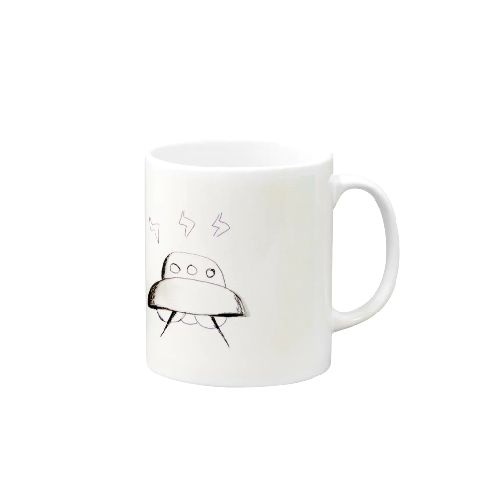 UFO CountyのKlageUFO1228 Mug :right side of the handle