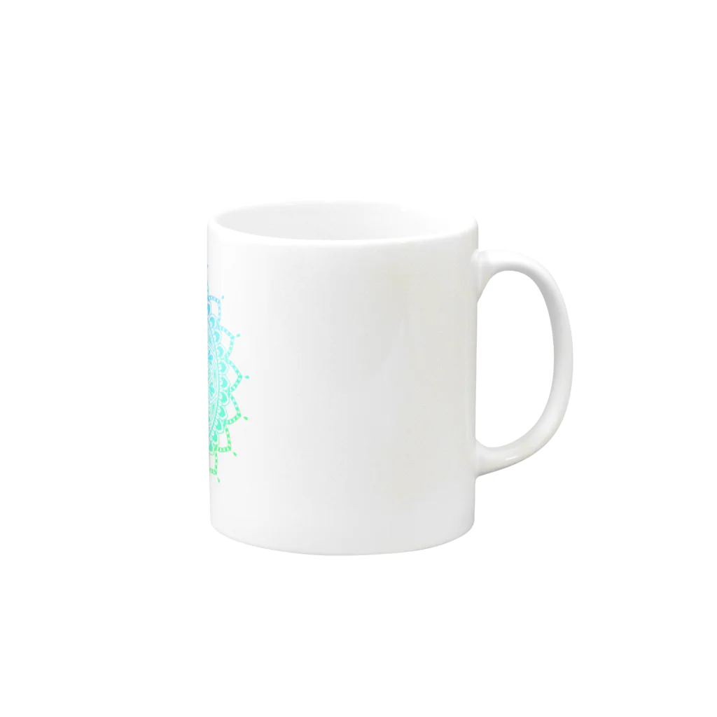 でっぱのまんだらけ Mug :right side of the handle