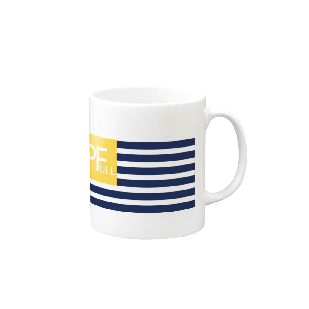 hpfull倶楽部のハッピフル国旗 Mug :right side of the handle