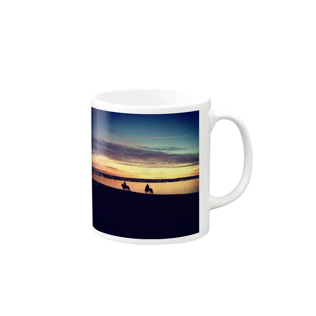 みゃむらのＲＣＭＰ＠beach Mug :right side of the handle