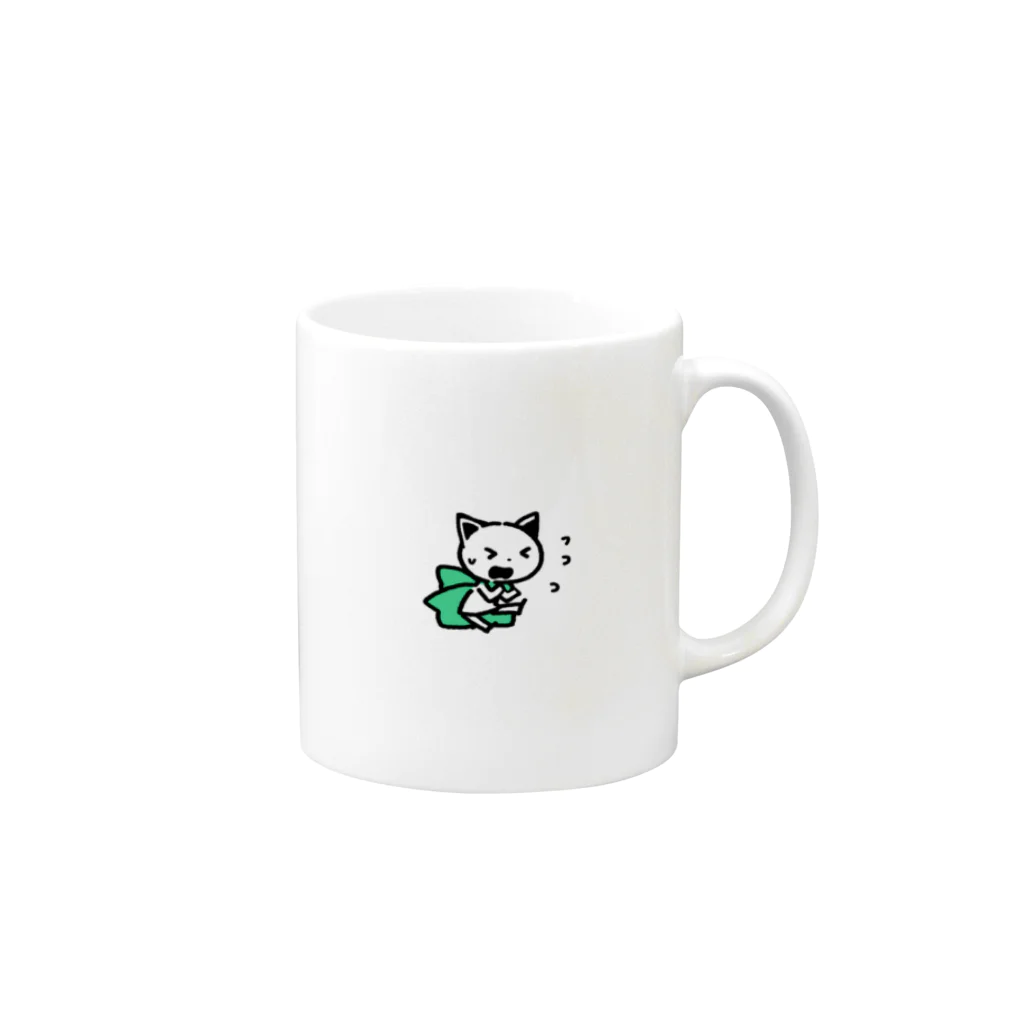 まるともいのねこ・スリーマグ Mug :right side of the handle