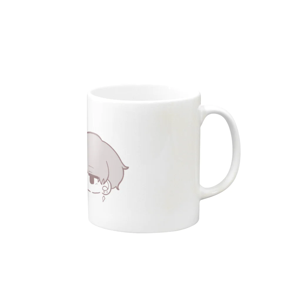 🥕🐟のおとこのこたち Mug :right side of the handle