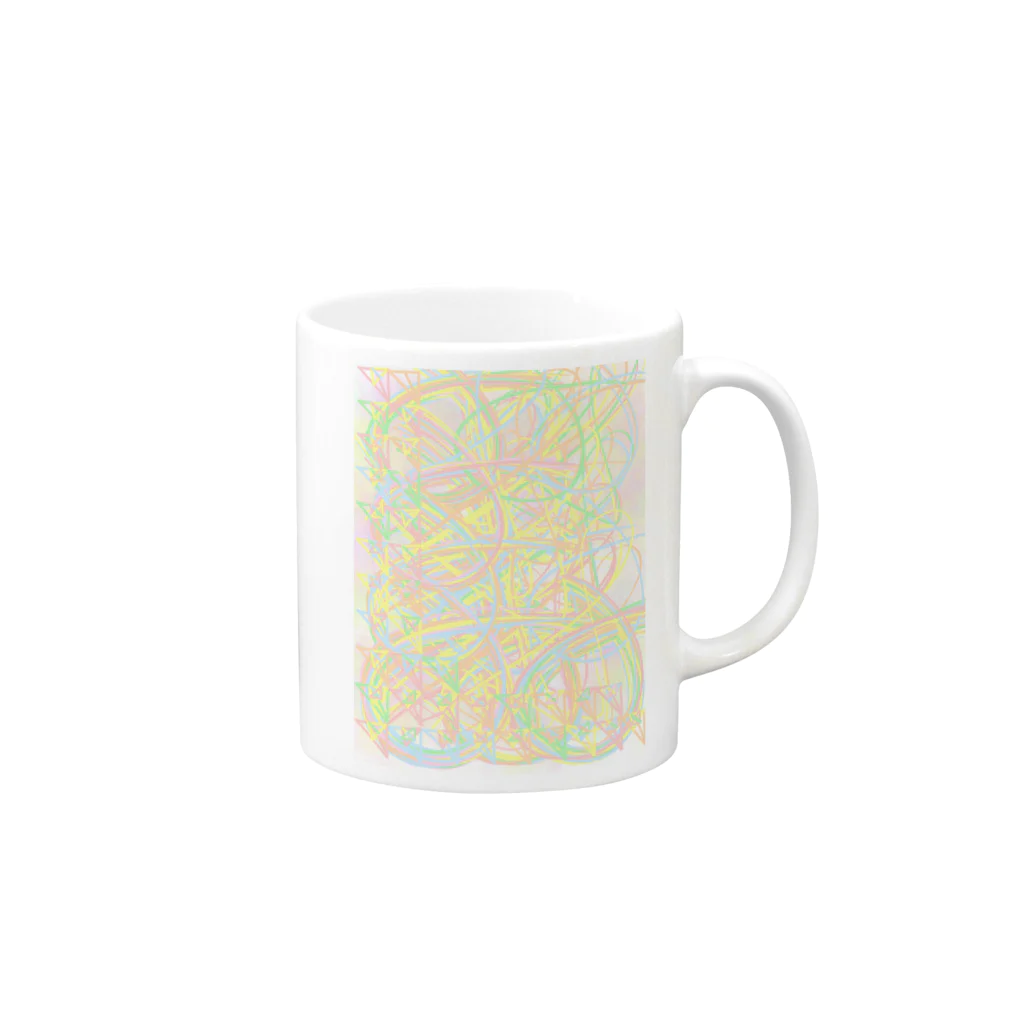 Creative-Arts-ShowersのArt-22 Mug :right side of the handle