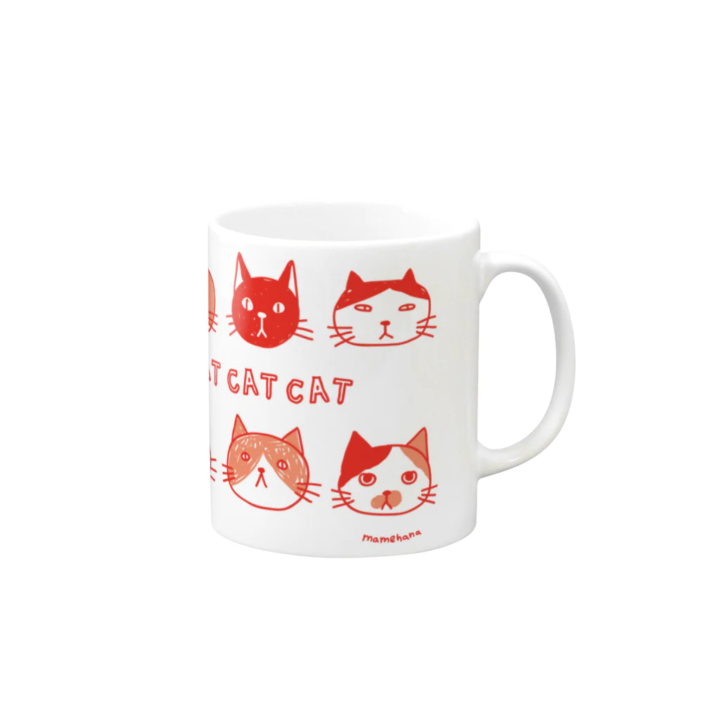 さややん。のお店のCATCATCAT マグカップの取っ手の右面