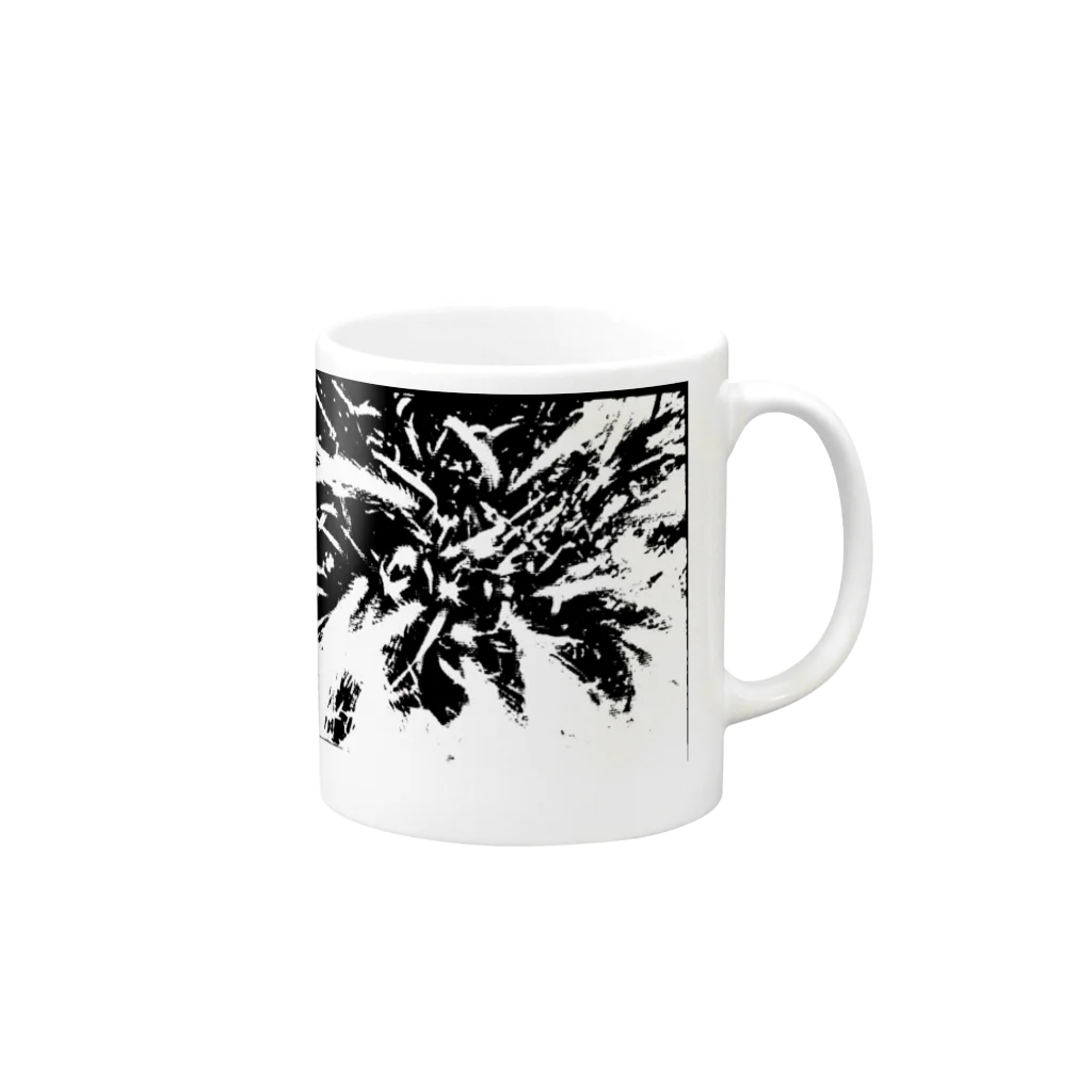 MUGURa-屋のあの夏の記憶　嵐 Mug :right side of the handle