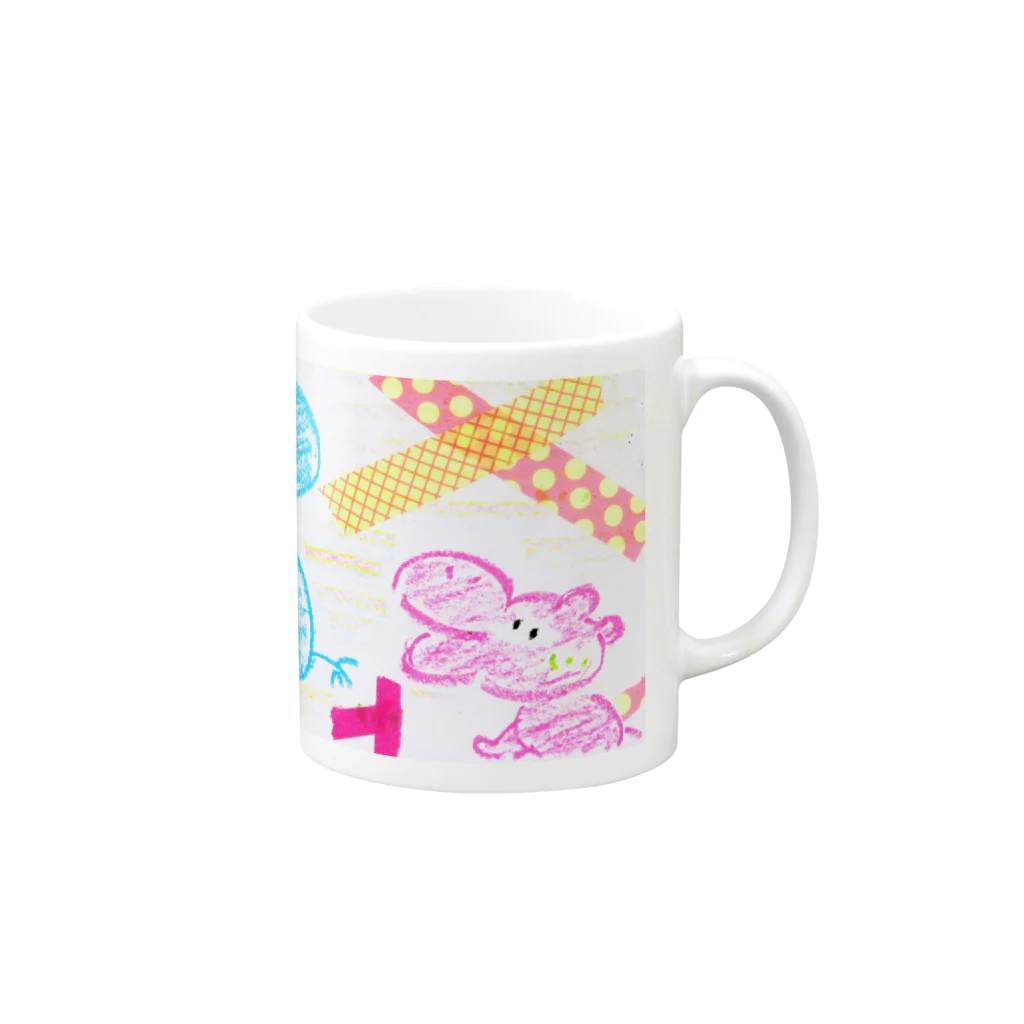 familysmileのファミリーデーサンプル Mug :right side of the handle