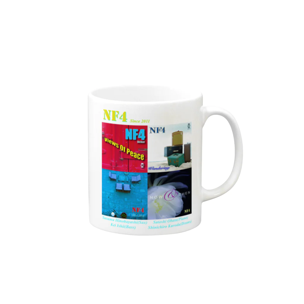 NF4のNF4 アイテム Mug :right side of the handle