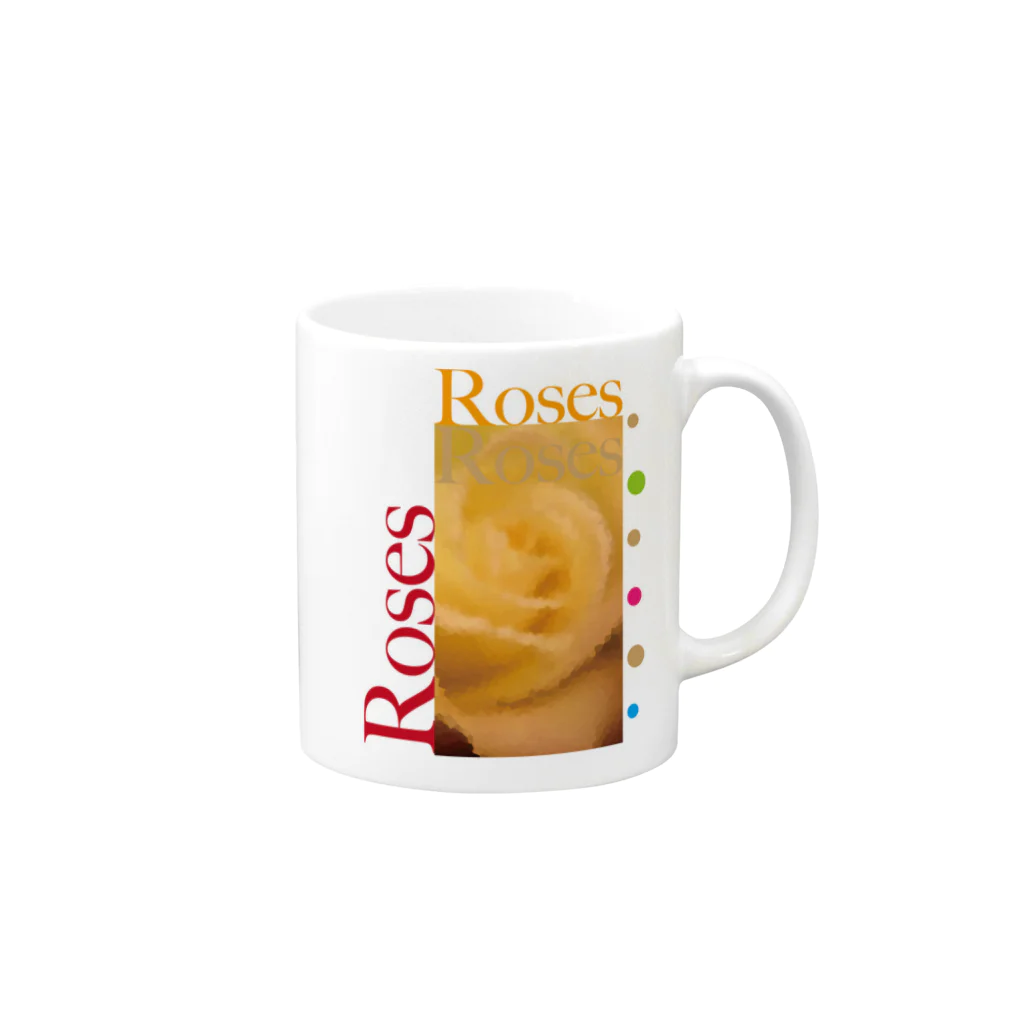 HotDotのROSES Mug :right side of the handle