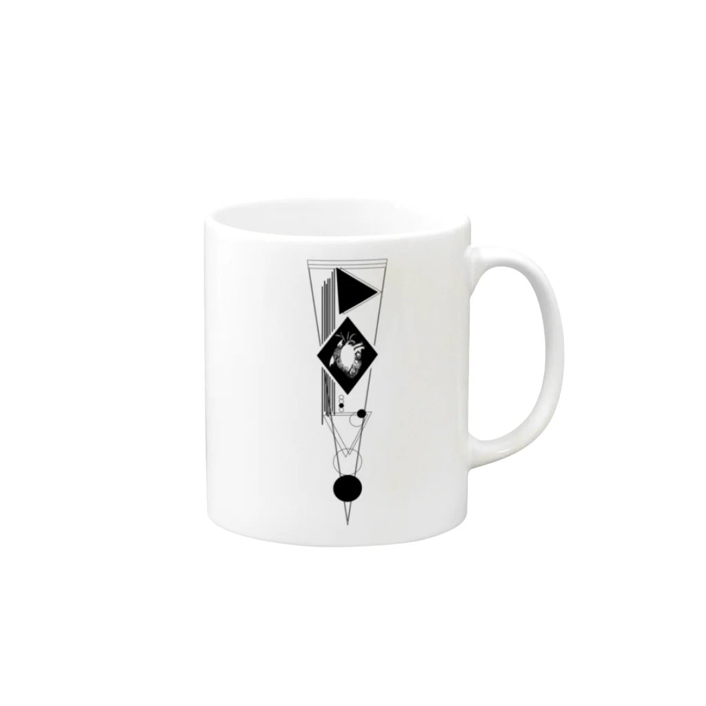 penoitrodのrobot Mug :right side of the handle