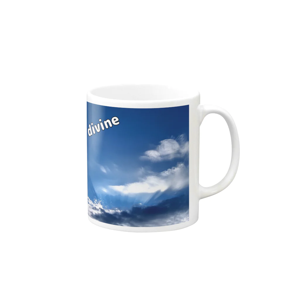 かずりんの空〜輝き〜 Mug :right side of the handle