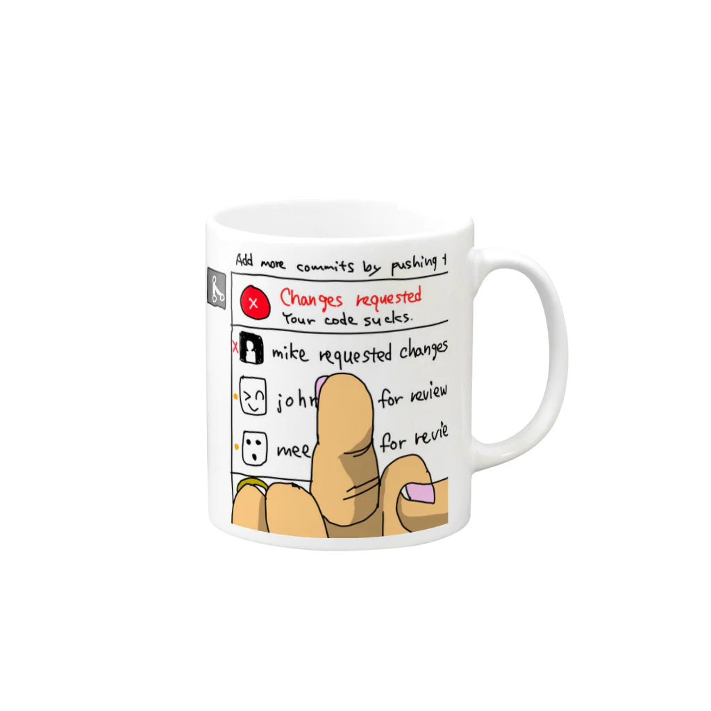 株式会社スガノワークスのPR Mug :right side of the handle