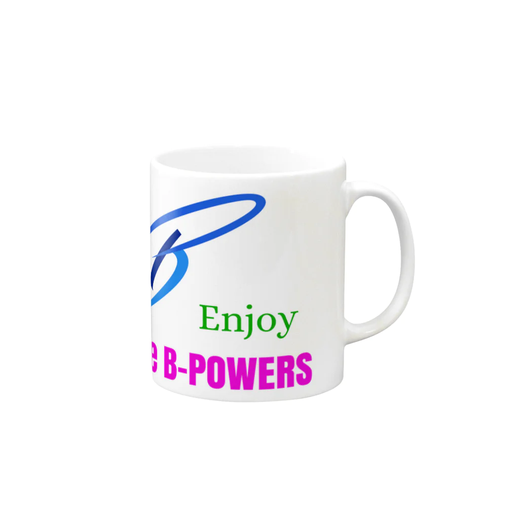 The B-PowersのThe B-Powers Mug :right side of the handle