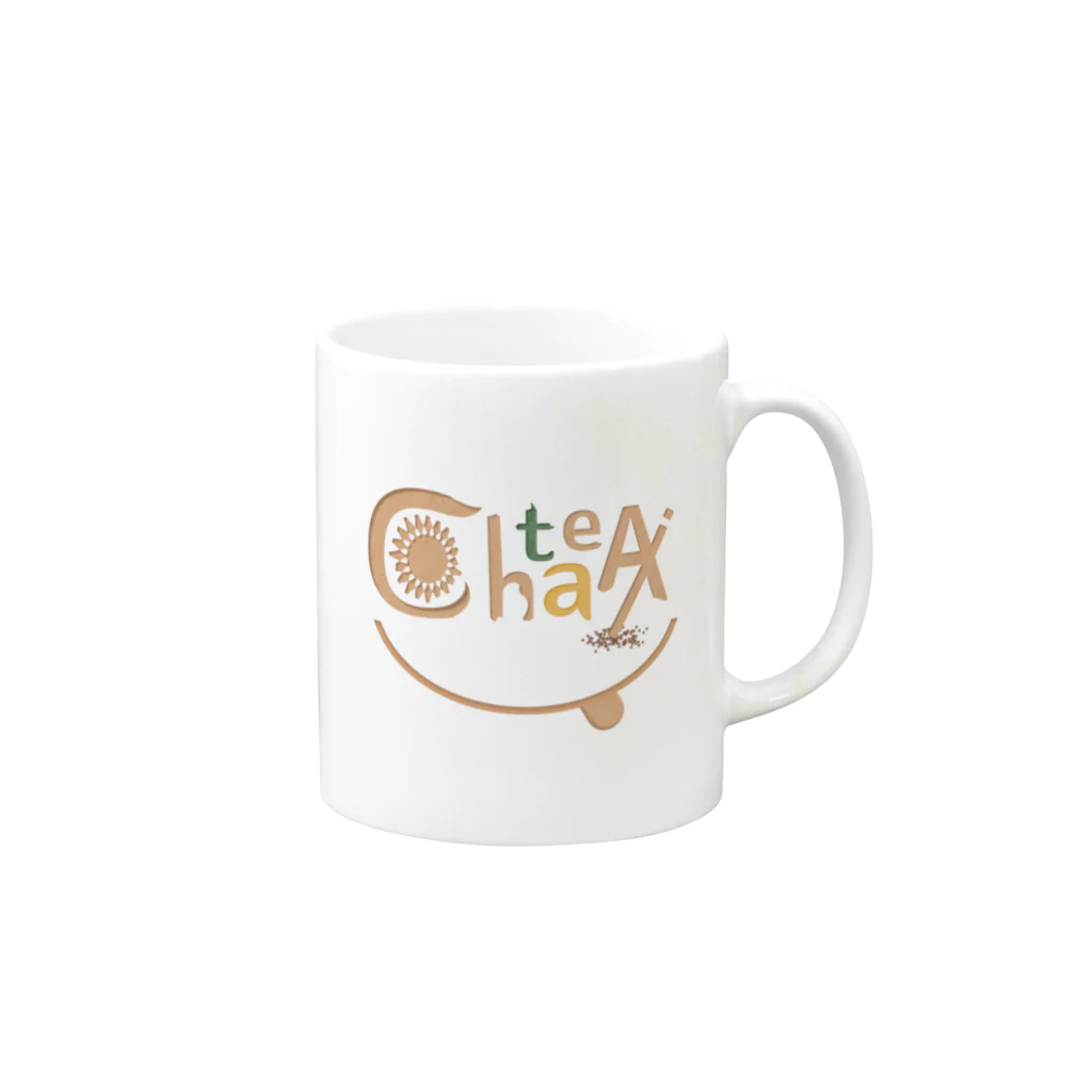 girasuのチャイティー Mug :right side of the handle