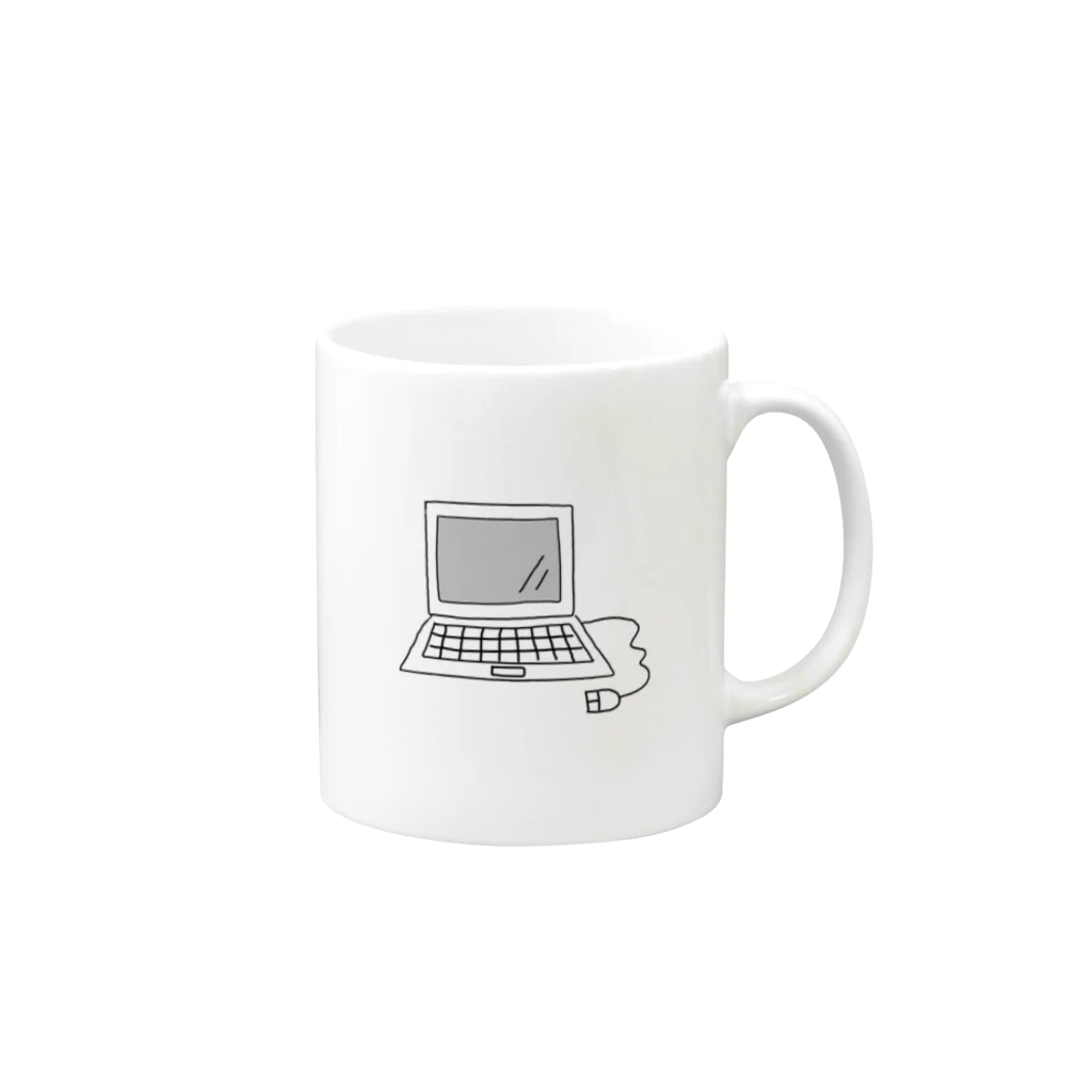 PCGの俺たちのＰＡＳＯＫＯＮ Mug :right side of the handle