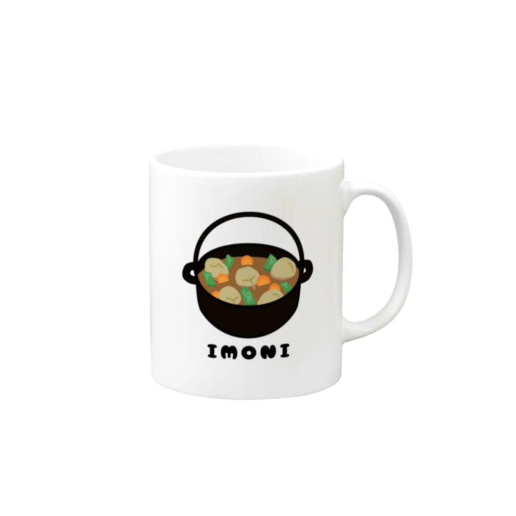 SHOP ベアたんのIMONI Mug :right side of the handle