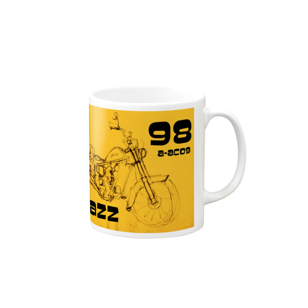 Sahara_Pの1998 JAZZ Mug :right side of the handle