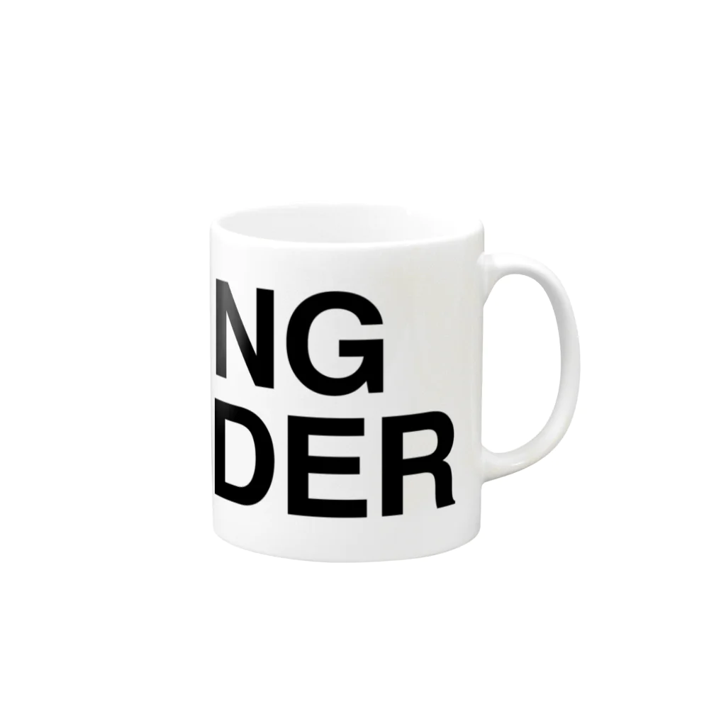 TOKYO LOGOSHOP 東京ロゴショップのGAMING DISORDER-ゲーミングディスオーダー- Mug :right side of the handle