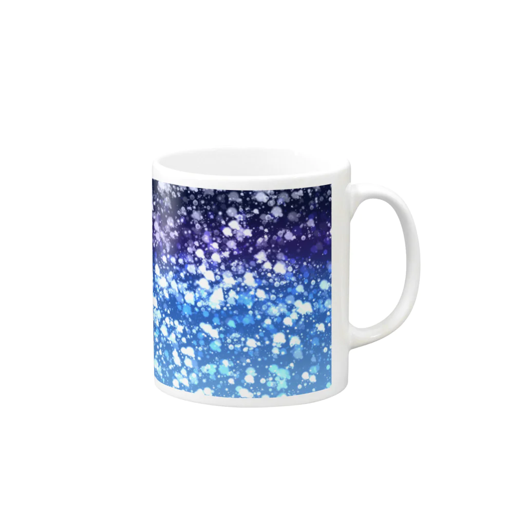 きゆの SnowstormMug マグカップの取っ手の右面