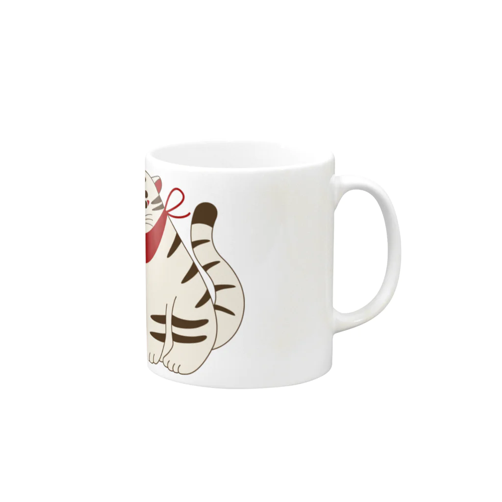 Amiの2022 大寅 Mug :right side of the handle