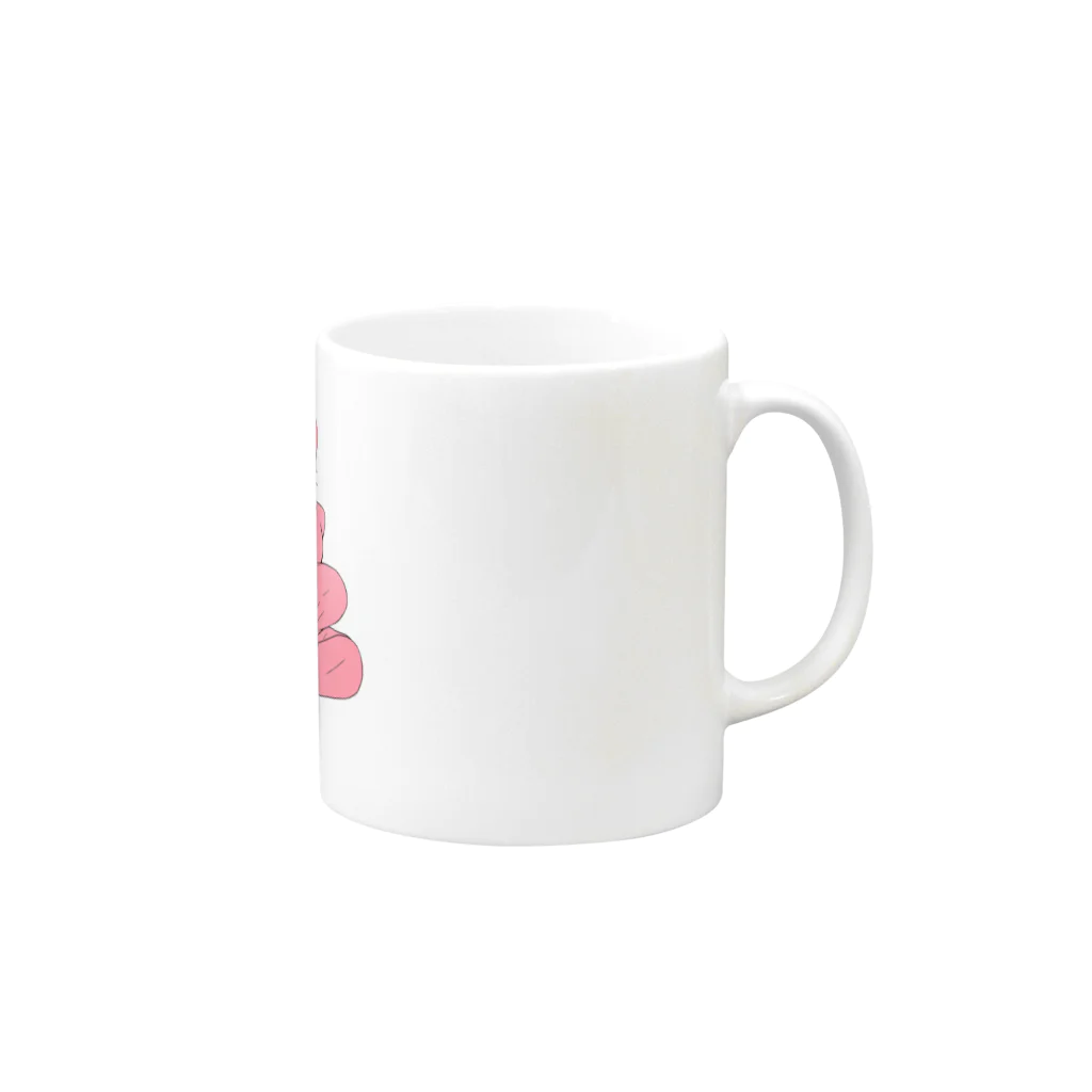 存在がミュート official storeの存在がミュート Mug :right side of the handle