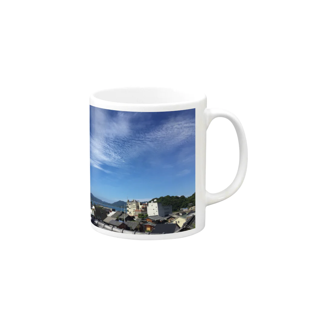 NAOTOの田舎の風景 Mug :right side of the handle