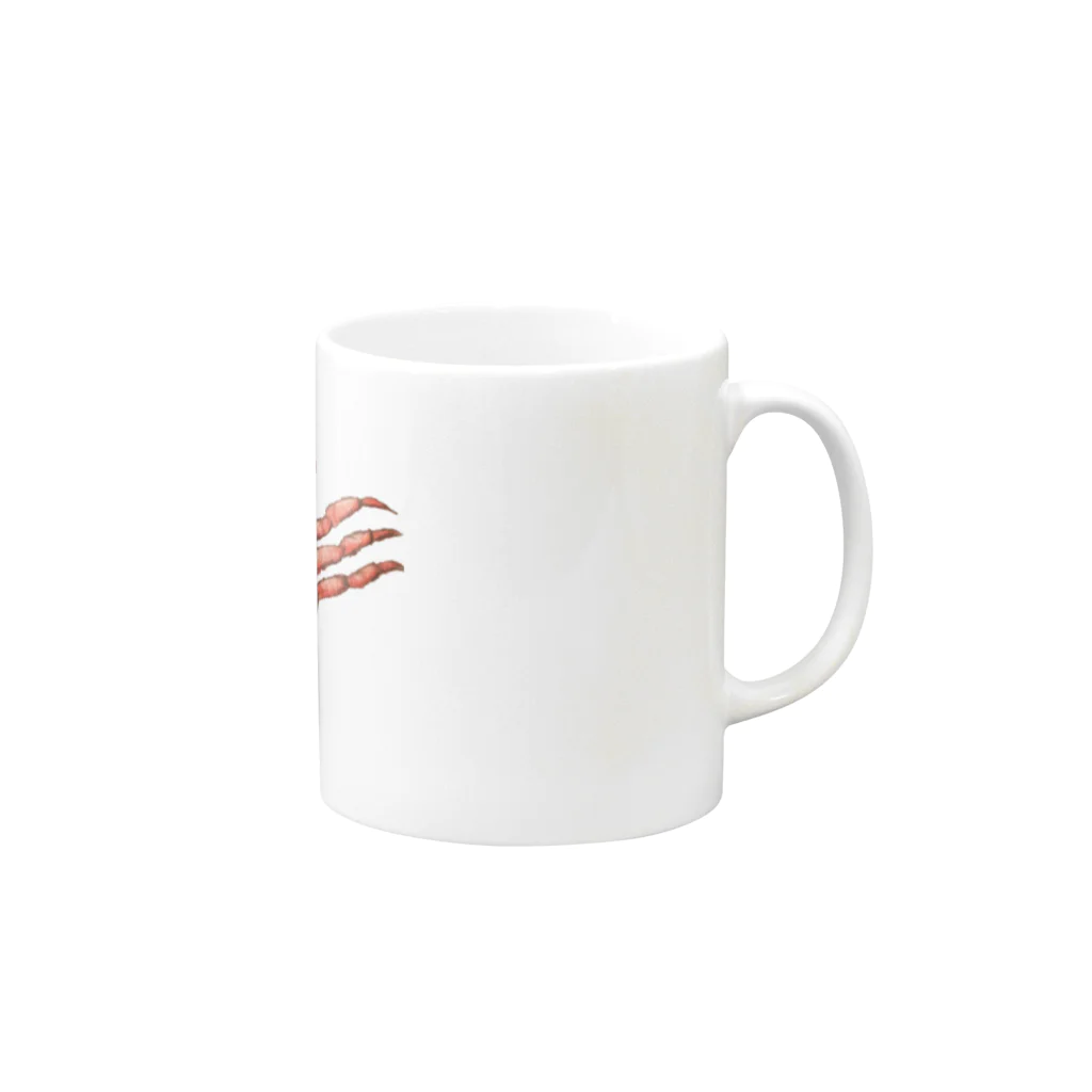 蟹の蟹 Mug :right side of the handle