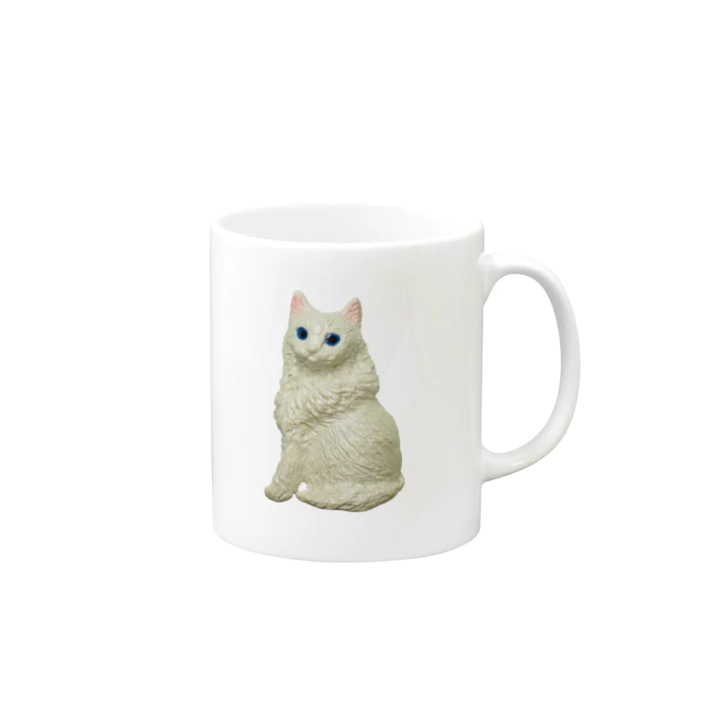 海賊猫 cocoの『幸せの星のぺルラ』 Mug :right side of the handle