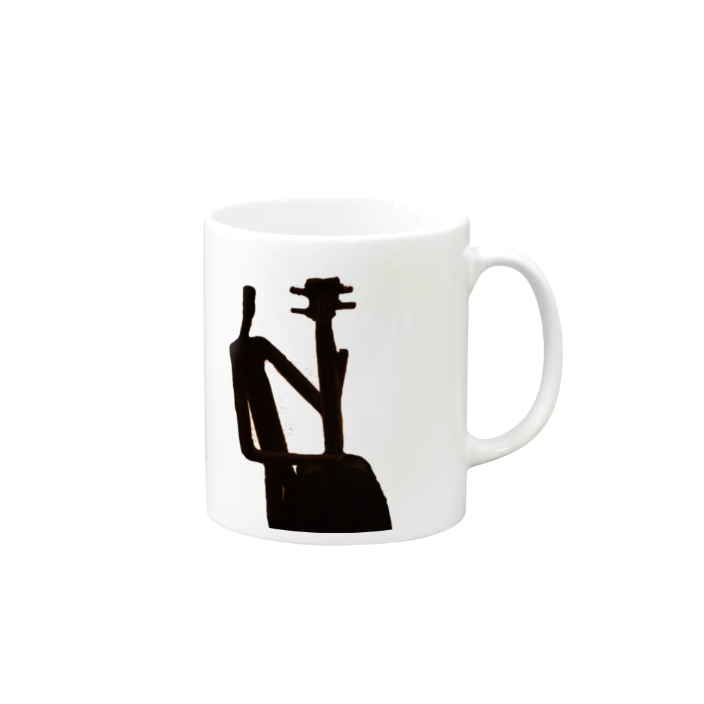 MARS shopのBassist Mug :right side of the handle