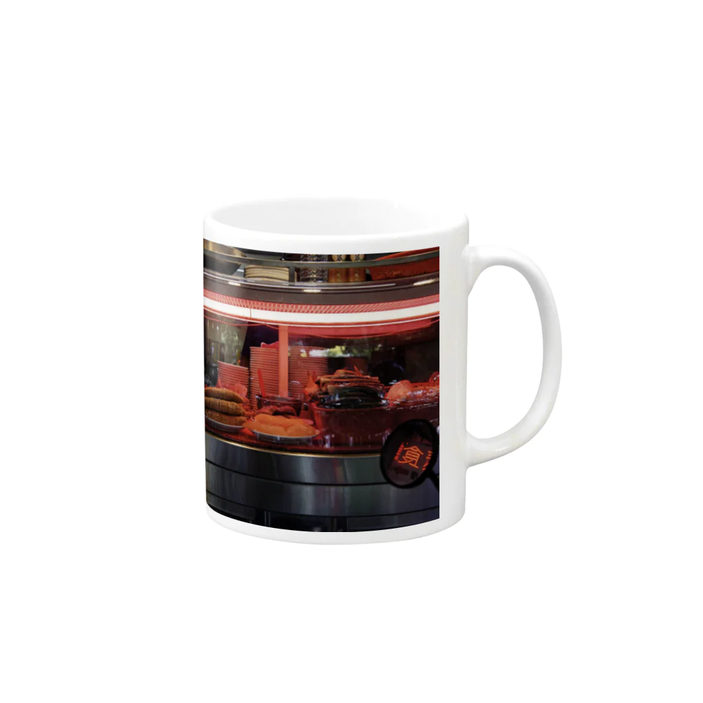 川勝小遥のショーケース Mug :right side of the handle