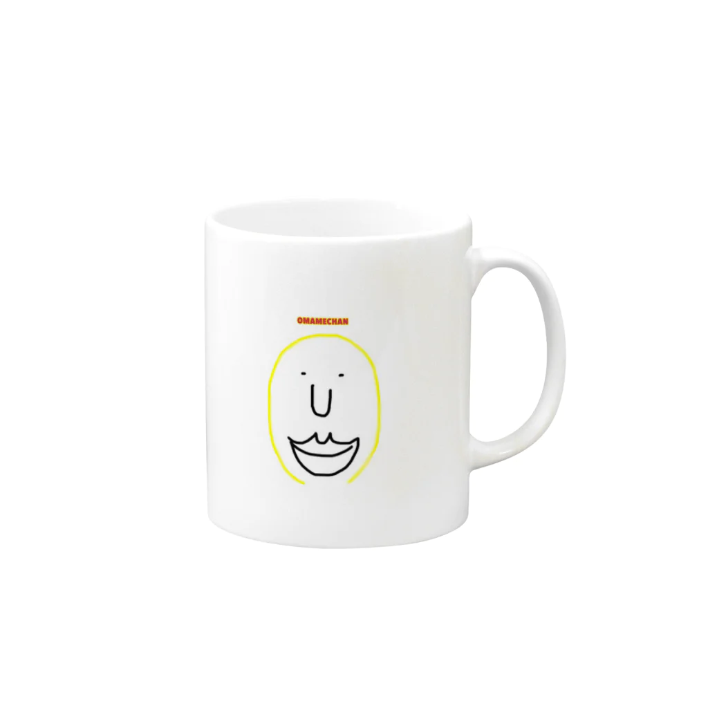 OMAMECHANのOMAMECHAN Mug :right side of the handle