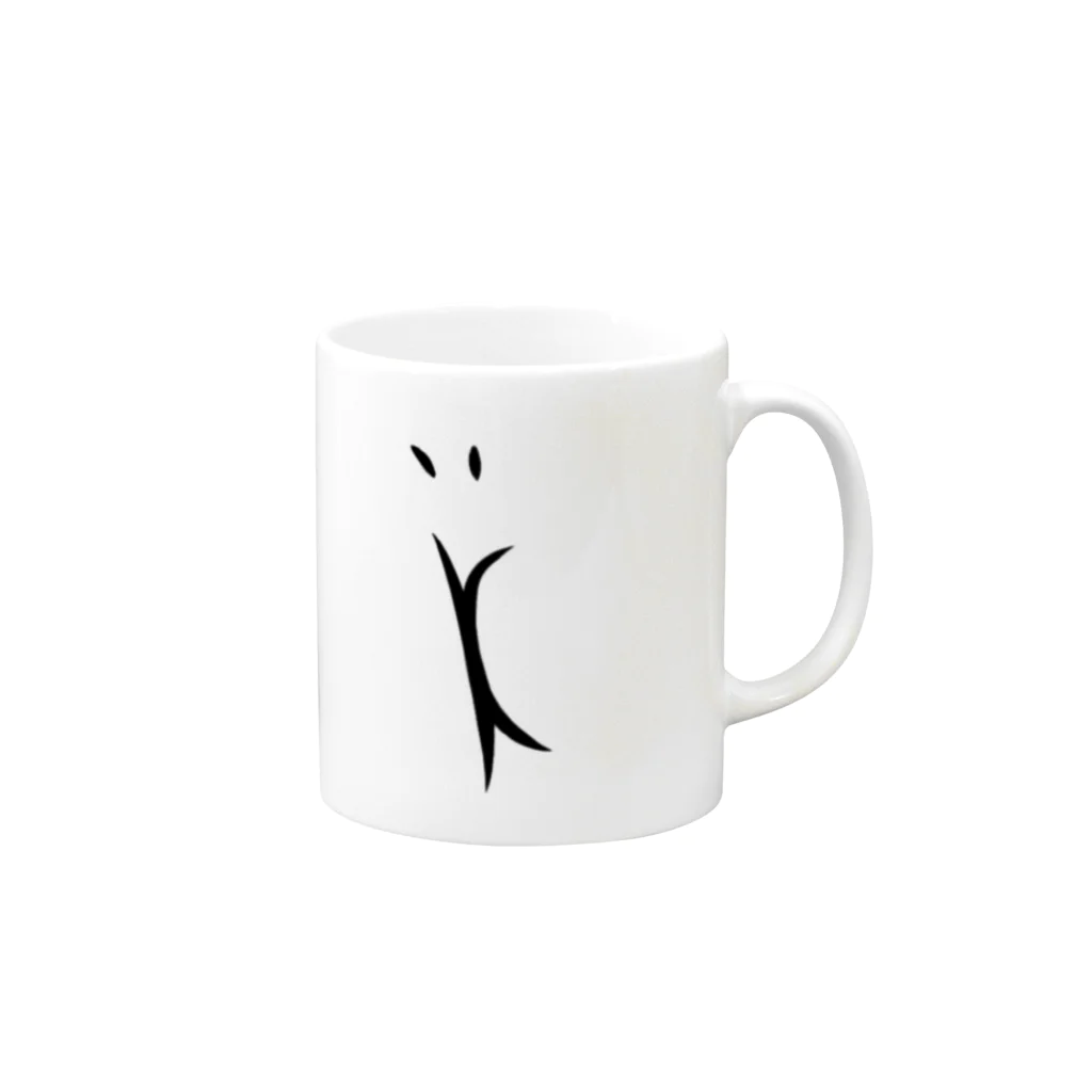 センス無いの二階微分xくん Mug :right side of the handle