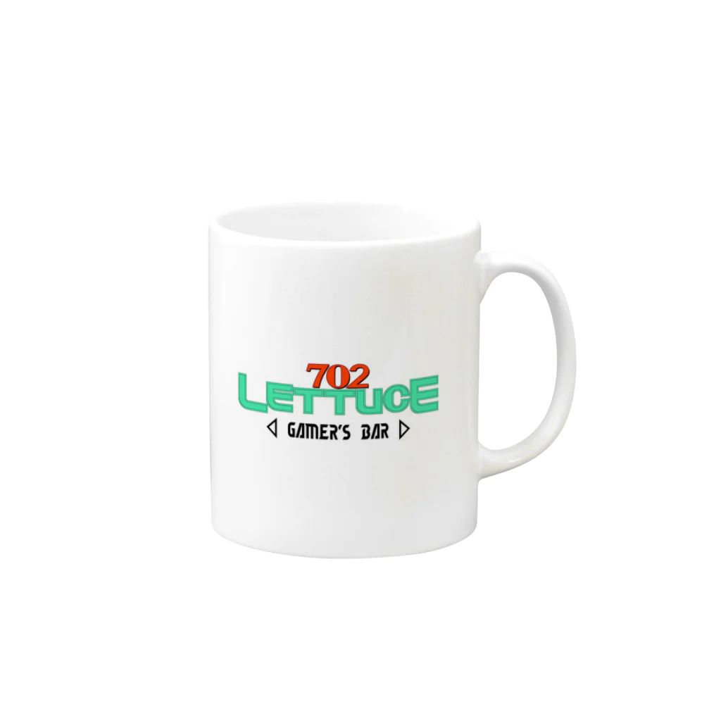 GAMERS BAR lettuce702販売部のGAMERS BAR lettuce702 Mug :right side of the handle